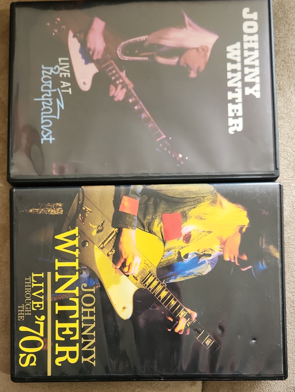 JOHNNY WINTER Live Concert 2DVD Set